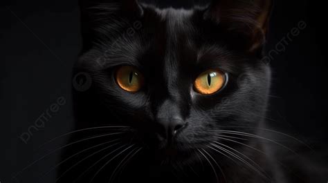 Schwarze Katzen Mit Blauen Augen