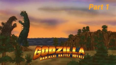 Godzilla Daikaiju Battle Royale Part 1 Godzilla 1964 YouTube