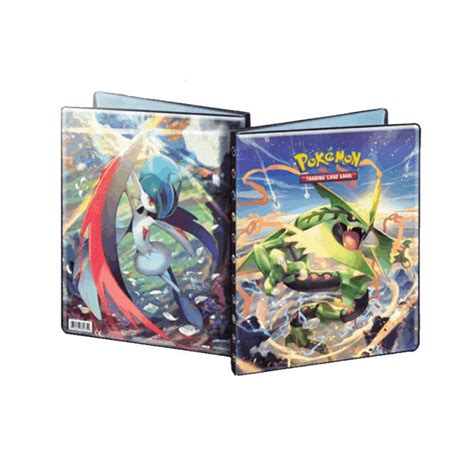 Ultra Pro Pokemon A4 9 Pocket Portfolio Xy Roaring Skies Mega Rayquaza And Mega Gallade Chaos