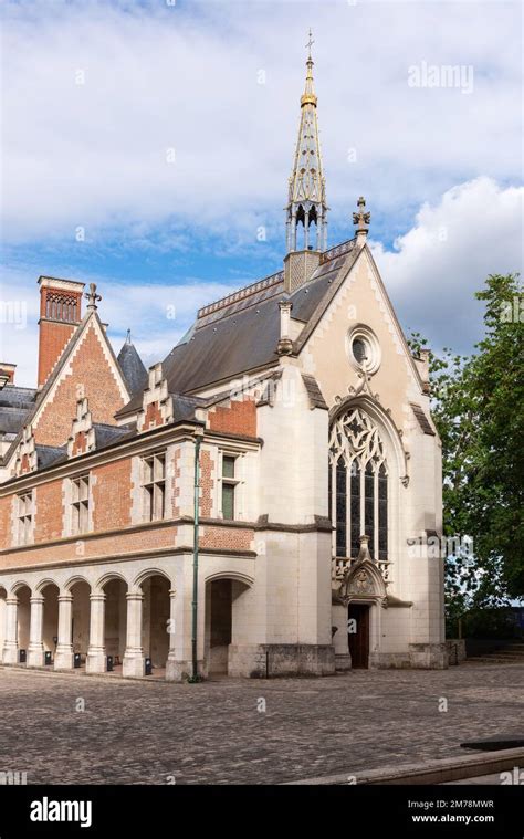 St Calais Chapel Built By Louis Xii In The Gothic Style In The