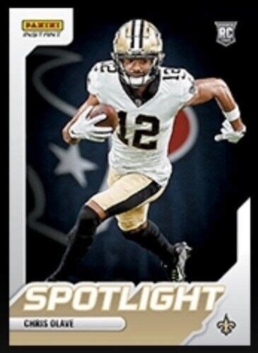 2022 Panini Instant Chris Olave SPOTLIGHT ROOKIES SP New Orleans Saints