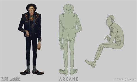 ArtStation - Arcane - Chem Baron Chross, • Victor Maury • | Character design, Concept art ...