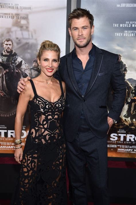 Chris Hemsworth & Elsa Pataky Enjoy Date Night at '12 Strong' Premiere ...