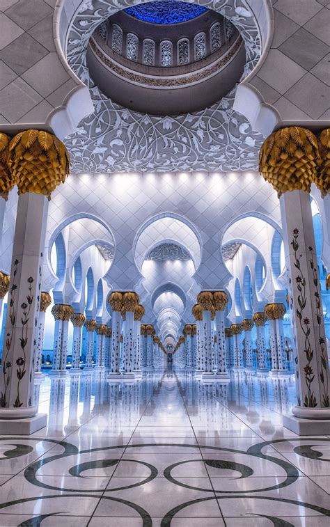 The Mosque Sheikh Zayed Abu Dhabi Architettura Islamica Moschea