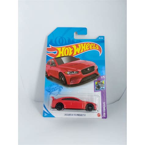 Hot Wheels Jaguar XE SV Project Red Shopee Malaysia