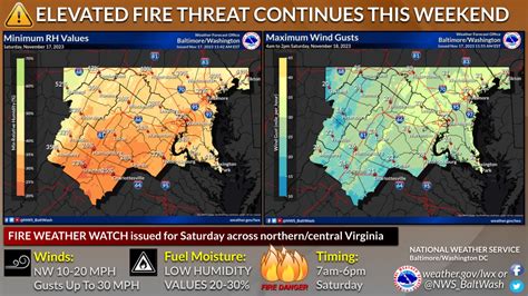 Fire Weather Watch issued in Northern Virginia – The Wash