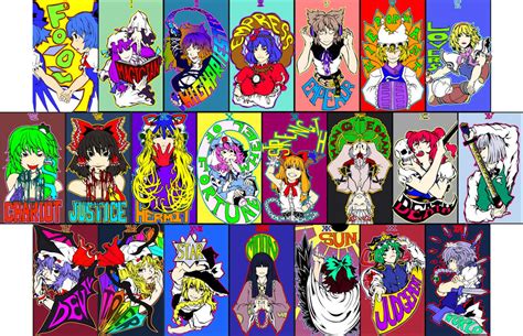 Touhou Tarot Taste By Dargeeer On Deviantart