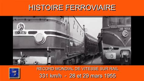 Km H Record Mondial De Vitesse Sur Rail Et Mars Youtube