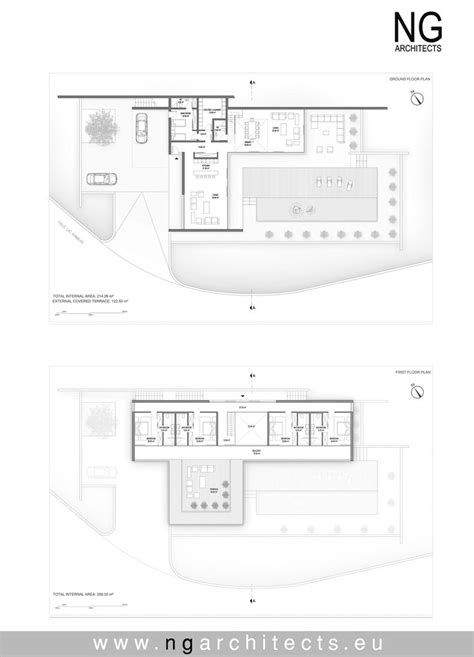 Modern House Plan Villa Altea Designed By Ng Architects