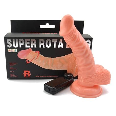 Дилдо въртящ се изкуствен пенис Super Rota Dong от Sex Shop Erotika