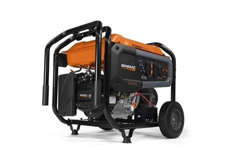 Generac Gp8000e 8000 Watt Gasoline Powered Electric Start Portable Generator 49 St Model 7686