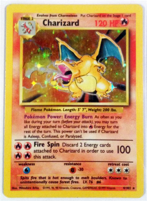 Charizard Pokemon Card Printable