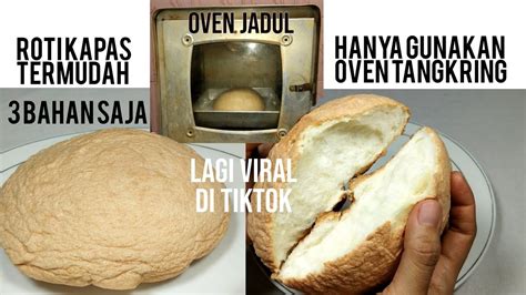 Resep Roti Kapas Termudah Dengan Oven Tangkring Cloud Bread Viral Di