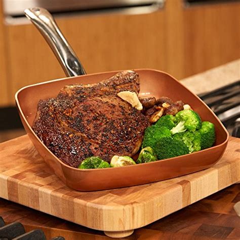 Copper Chef 12 Inch Diamond Fry Pan Square Cooks Pantry