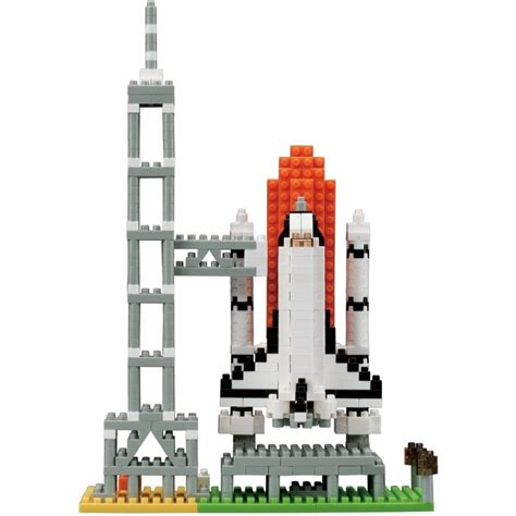 Space Shuttle Und Startrampe NBH 131 NANOBLOCK Der Japanische Mini