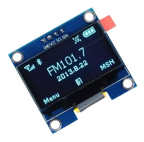 Display Oled Azul X I C Arduino Ssh Hobbytronic