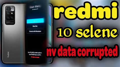 Xiaomi Redmi Selene Nv Data Is Corrupted Fix Youtube