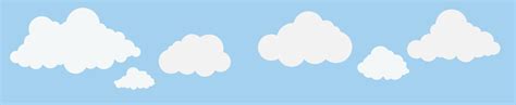 clouds and sky, weather nature background, Horizontal banner , vector illustration. 9277848 ...