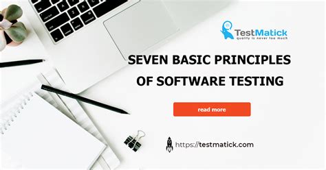 Seven Basic Principles Of Software Testing Testmatick