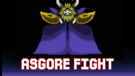 Undertale Asgore Boss Fight Gameplay Youtube