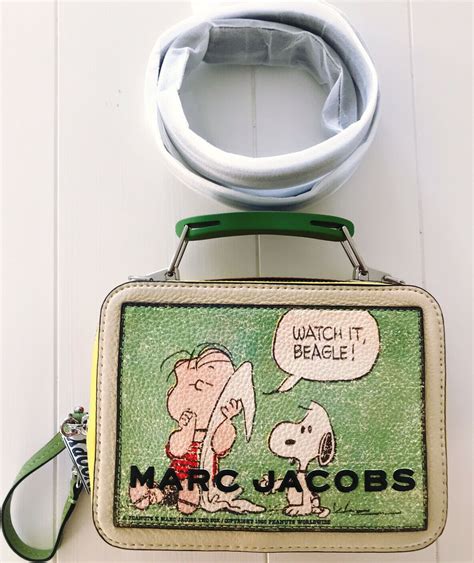 Peanuts X Marc Jacobs The Box Snoopy Crossbody Bag New Ebay In