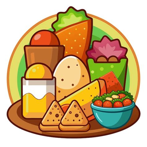 Bocadillos Mexicanos Arte Y Ilustraci N Vectorial De Clipart Vector