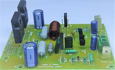 100 Watt Hifi Audio Amplifier Board Using Irfp240 Irfp9240 Power Mosfets Assembled Board Mypcb