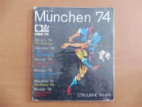 Ancien Album Panini Coupe Du Monde Munchen Complet Plastifier