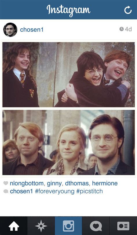 Ha Harry Potternek Lenne Instagram Oldala Szubkultúr