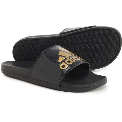 Adidas Adilette Comfort Slide Sandals For Women Save 46