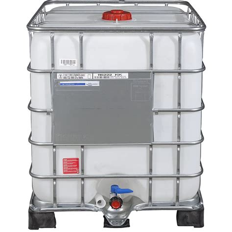 RECOBULK IBC container, UN approval: capacity 1000 l, on PE pallet ...