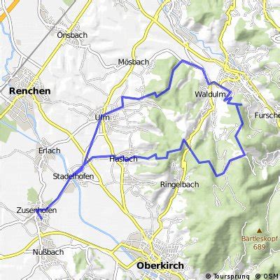 Radwege Und Routen In Und Um Appenweier Bikemap Deine Radrouten