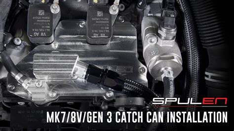 How To Install Your Mk7 8v Gen3 Catch Can Kit Pcv Usp Motorsports Youtube