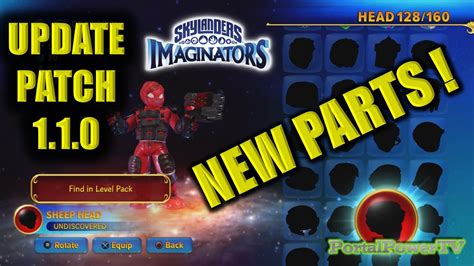 Skylanders Imaginators Update New Imaginator Parts Youtube