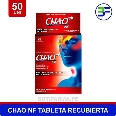 Chao NF 500mg Tableta Recubierta Botifarma SJL