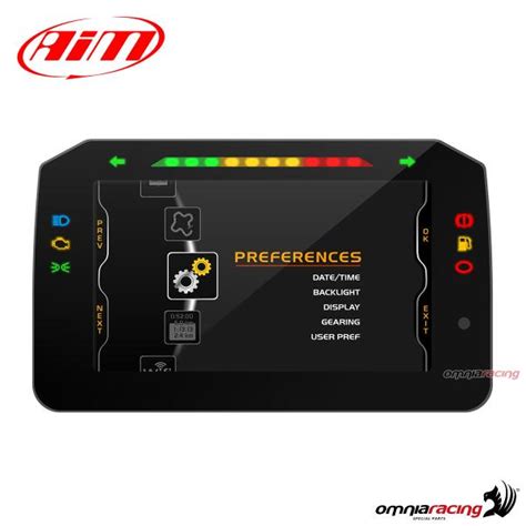 Aim Mx2e Digital Display Tft 6 Dashboard Logger With Gps Module