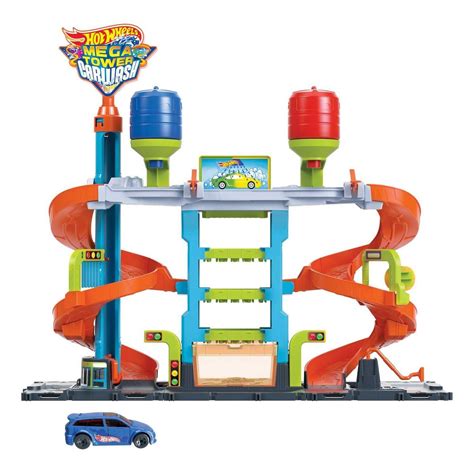 Mattel Hot Wheels rinkinys Bokštinė automobilių plovykla modelis HDP žema kaina Varle lt