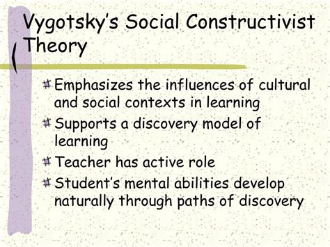 Constructivism Learning Theory Vygotsky Image To U