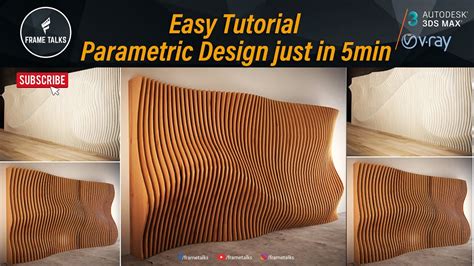 How To Create Parametric Wall In Dsmax D Max Easy Modeling Trick