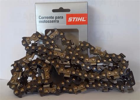 Corrente Para Motosserra Stihl 3 8 42 Dentes 2 Guias R 99 00 Em