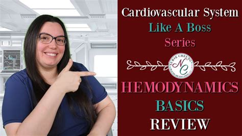 Hemodynamics Clearly Explained Cardiovascular Nclex And Nursing Exam