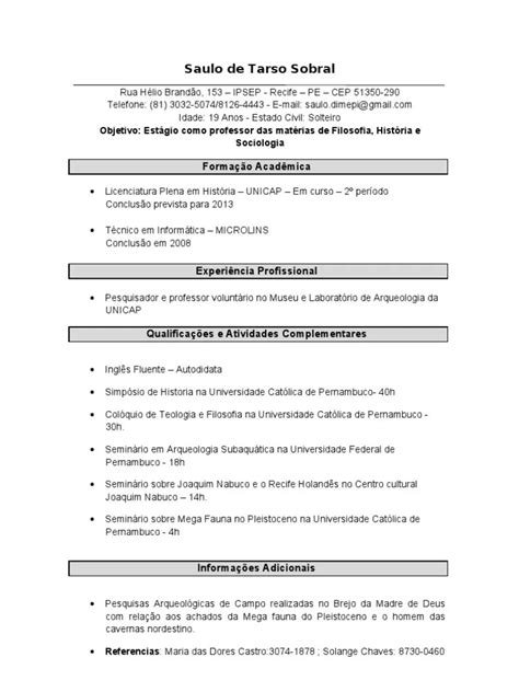 Modelo De Curriculum Espaã±a Financial Report