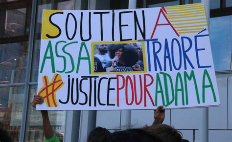 Marche pour Adama Traoré à Paris la garde à vue de l un de ses frères