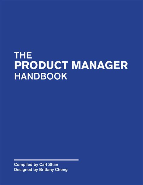 Product Manager Handbook 1658412453 The Product Manager Handbook