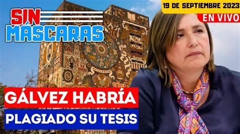 Sinm Scaras Xochitl G Lvez Plagi Su Tesis En La Unam Para Obtener Su