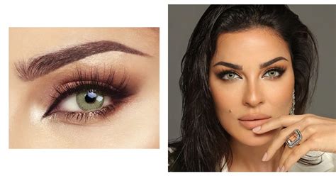 Green Color Contact Lenses Recommended For Brown Eyes