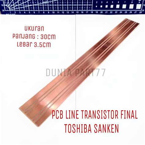 Pcb Line Tr Final Toshiba Sanken Pcb Line Transistor Lazada Indonesia