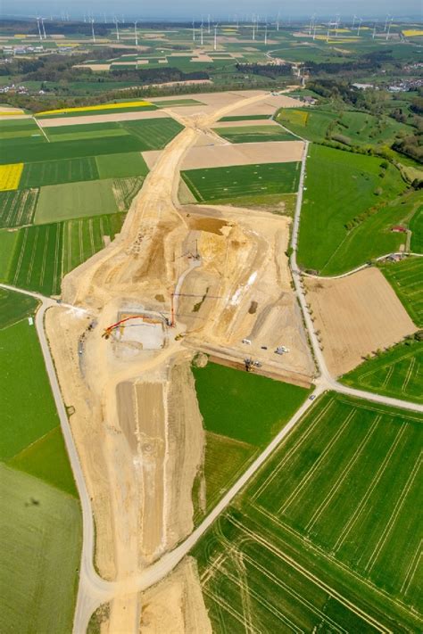 Luftaufnahme Bad W Nnenberg Ausbau Der Ortsumgehung Im Stra Enverlauf