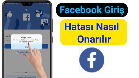 Facebook Ta Olu An Beklenmeyen Bir Hata Nas L Onar L R Facebook Giri