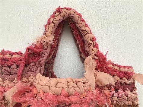 Original Woven Crochet Bag Ooak Original Crocheted Handbag Etsy